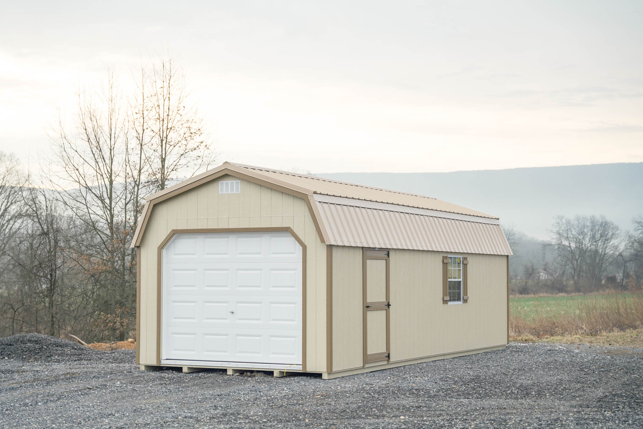 24x36 2 Car Garage | TSI Sheds